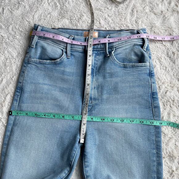 Mother the hustler ankle jeans light‎ California cruiser vintage wash high rise - Picture 4 of 16